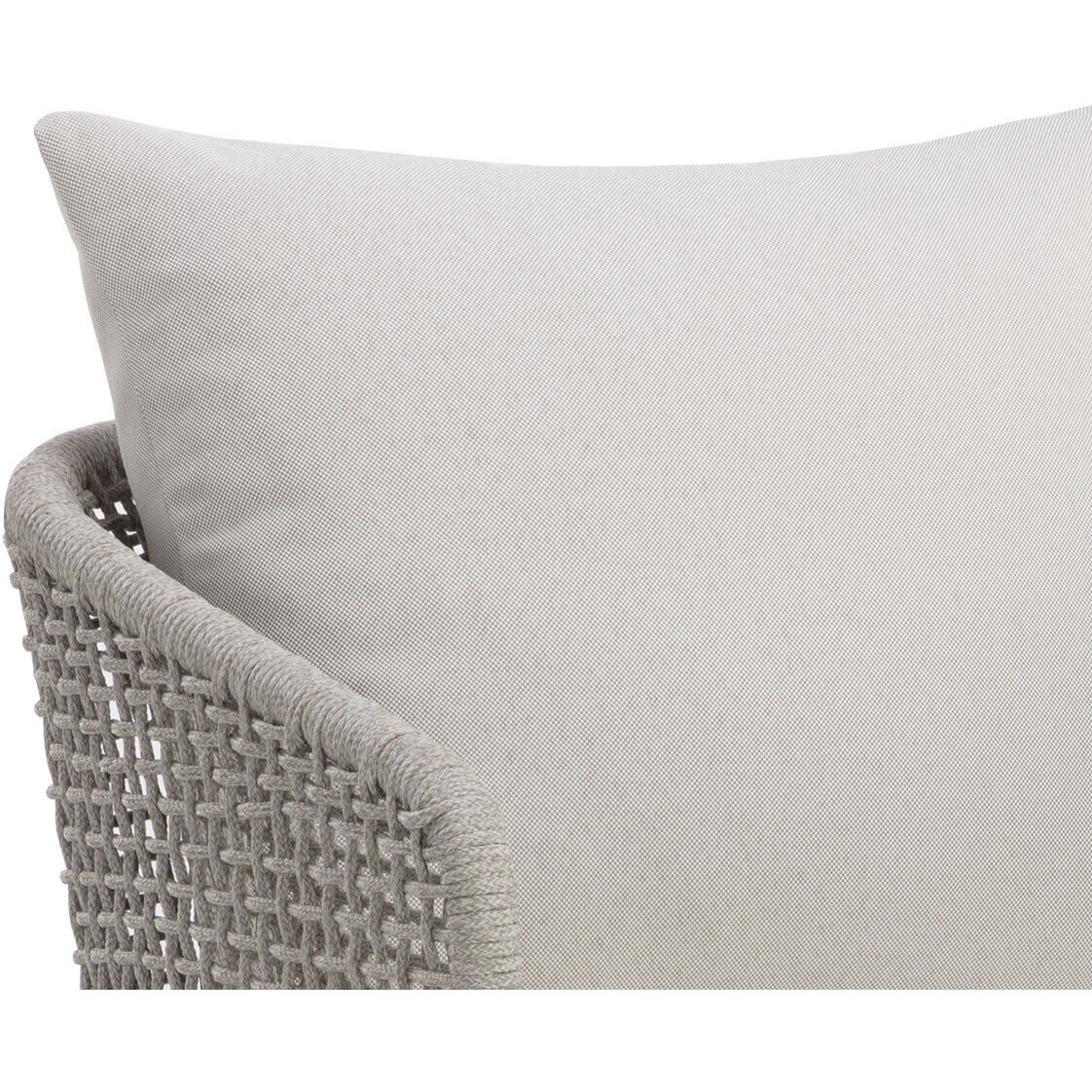 Capri Drift Brown / Palazzo Cream Outdoor Dining Armchair